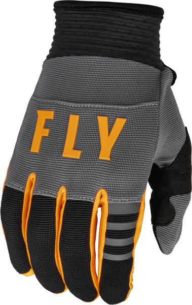 FLY RACING - YOUTH F-16 GLOVES DARK GREY/BLACK/ORANGE YM - Image 1