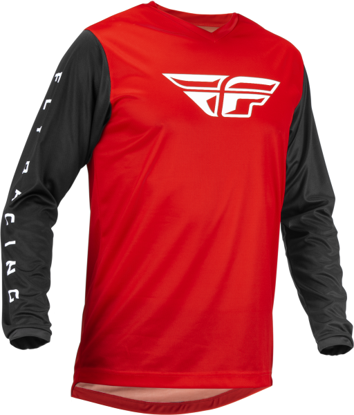 FLY RACING - F-16 JERSEY RED/BLACK 2X - Image 1