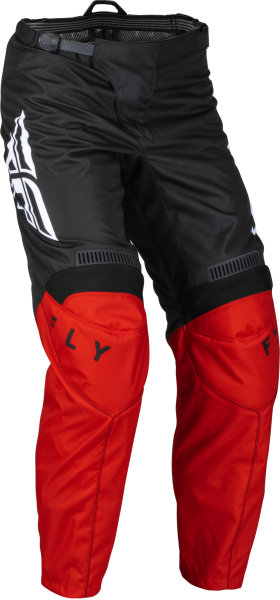 FLY RACING - F-16 PANTS RED/BLACK SZ 28 - Image 1