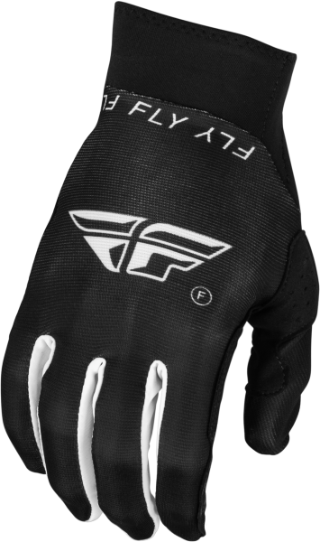 FLY RACING - YOUTH PRO LITE GLOVES BLACK/WHITE YL - Image 1