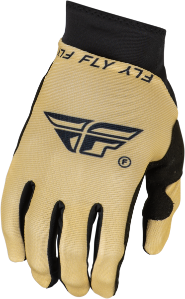 FLY RACING - YOUTH PRO LITE GLOVES KHAKI/BLACK YL - Image 1