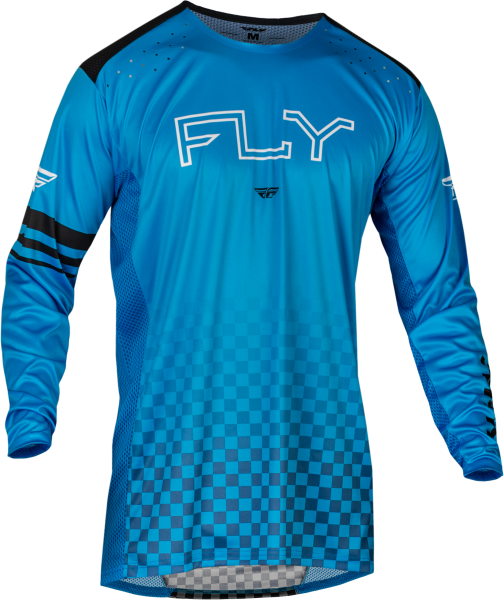 FLY RACING - RAYCE BICYCLE JERSEY BLUE 2X - Image 1