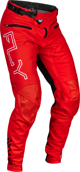 FLY RACING - YOUTH RAYCE BICYCLE PANTS RED SZ 18 - Image 1