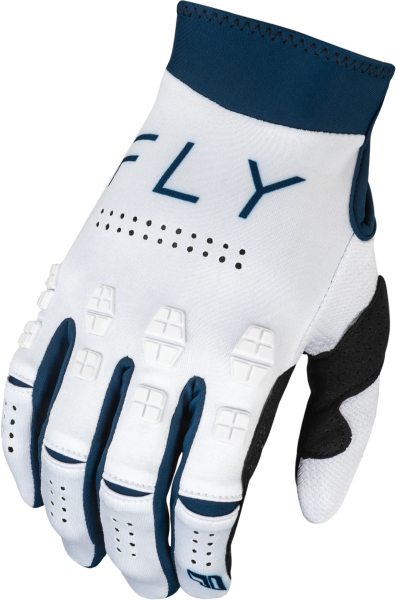 FLY RACING - EVOLUTION DST GLOVES WHITE/NAVY 2X - Image 1