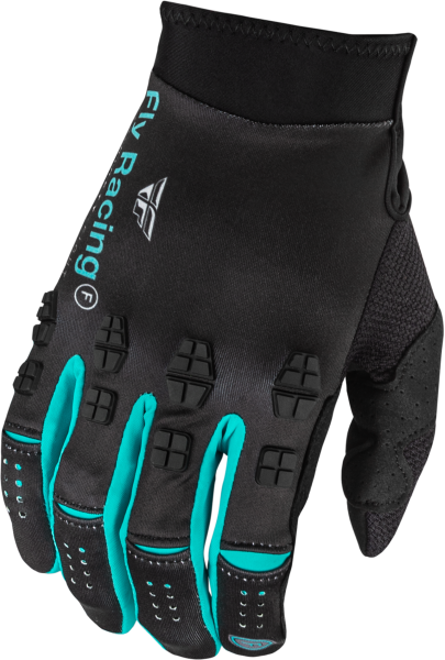 FLY RACING - EVOLUTION DST SE STROBE GLOVES BLACK/ELECTRIC BLUE 2X - Image 1