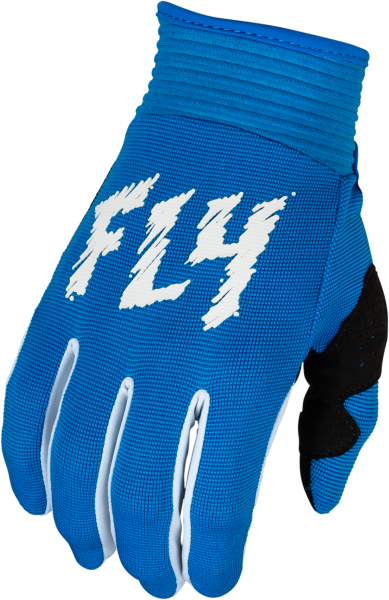 FLY RACING - YOUTH F-16 GLOVES TRUE BLUE/WHITE Y2XS - Image 1