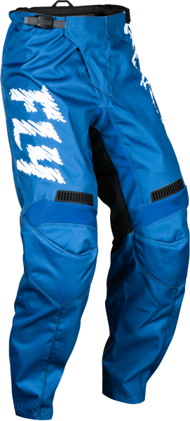 FLY RACING - YOUTH F-16 PANTS TRUE BLUE/WHITE SZ 18 - Image 1