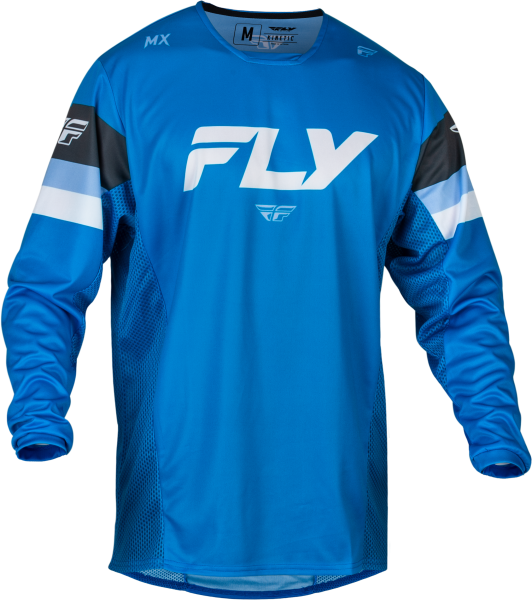 FLY RACING - KINETIC PRIX JERSEY BRIGHT BLUE/CHARCOAL/WHITE 2X - Image 1