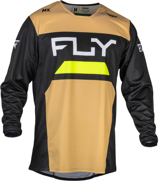 FLY RACING - KINETIC RELOAD JERSEY KHAKI/BLACK/HI-VIS 2X - Image 1