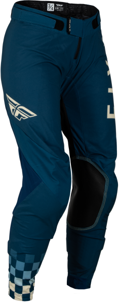 FLY RACING - WOMEN'S LITE PANTS NAVY/IVORY SZ 09/10 - Image 1