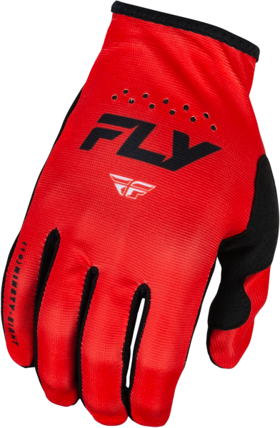 FLY RACING - YOUTH LITE GLOVES RED/BLACK YM - Image 1