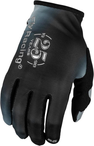 FLY RACING - LITE SE LEGACY GLOVES LIGHT GREY/BLACK 2X - Image 1