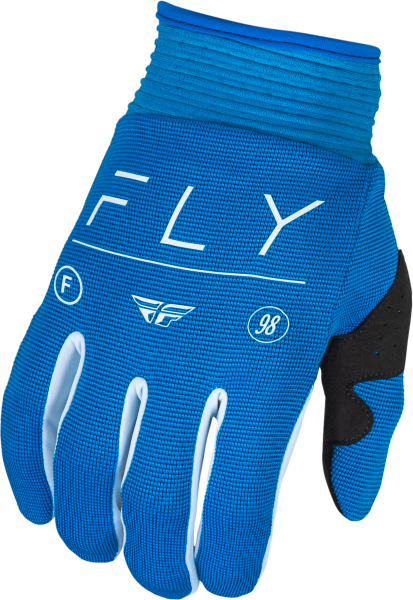 FLY RACING - F-16 GLOVES TRUE BLUE/WHITE XS - Image 1