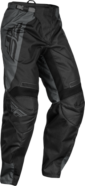 FLY RACING - F-16 PANTS BLACK/CHARCOAL SZ 28 - Image 1