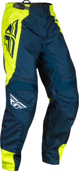 FLY RACING - F-16 PANTS NAVY/HI-VIS/WHITE SZ 28 - Image 1