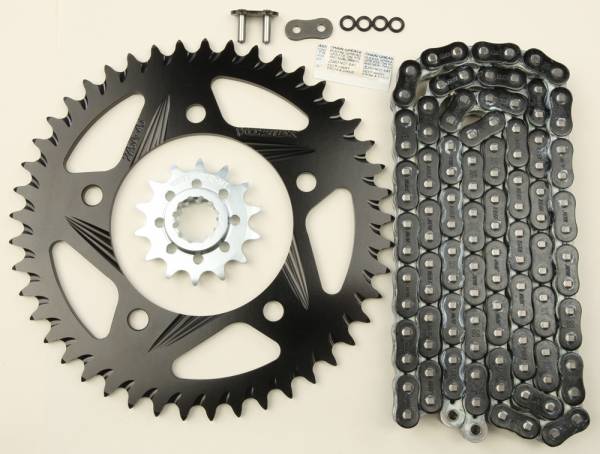 VORTEX - SPROCKET/CHAIN KIT STL/ALU 14/45T BLK RX3 520-108L BLK - Image 1