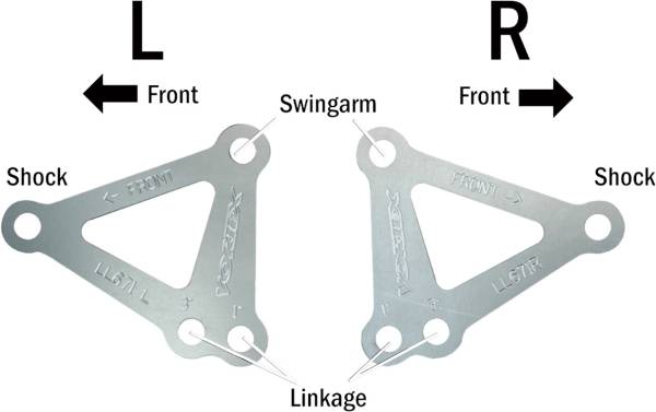 VORTEX - LOWERING LINKS YAM - Image 1