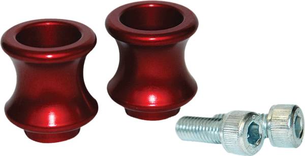 VORTEX - SWINGARM SPOOLS 8MM RED HON - Image 1