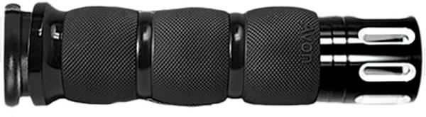 AVON - AIR CUSHIONED ANODIZED DEEP CUT GRIPS BLACK - Image 1