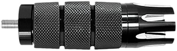 AVON - AIR CUSHIONED ANODIZED CASTLE SHIFTER/BRAKE PEG BLACK - Image 1