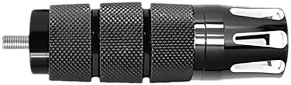 AVON - AIR CUSHIONED ANODIZED SLOTS SHIFTER/BRAKE PEG BLACK - Image 1