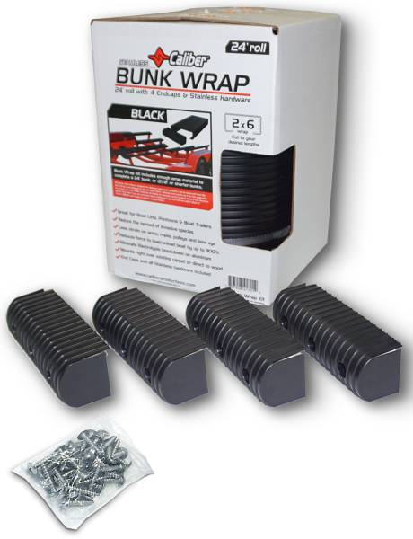 CALIBER - BUNK WRAP BLACK 2"X4"X16FT ROLL - Image 1