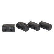 CALIBER - BUNK END CAPS 2X4" BLACK 24/PK - Image 1