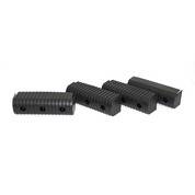 CALIBER - BUNK END CAPS 2X6" BLACK 24/PK - Image 1