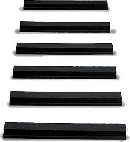 CALIBER - TRAILER GRIPS BLACK 6/PK - Image 1