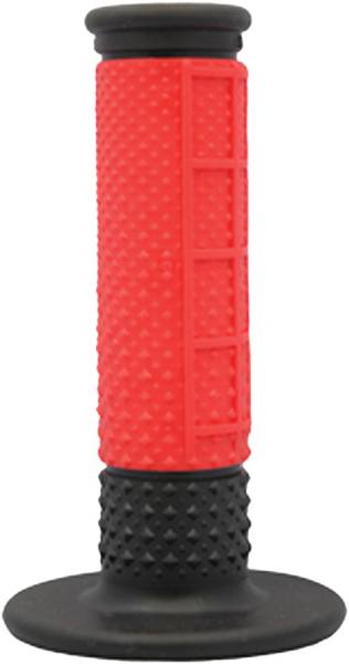 AVON - X.9 HALF WAFFLE GRIPS RED/BLACK - Image 1