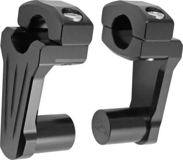 ROX - PIVOTING HANDLEBAR RISER BLACK 2" RISE - Image 1