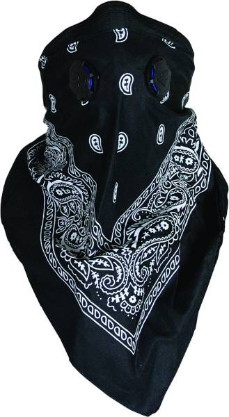 ATV TEK - DUST MASK BANDANNA BLACK - Image 1