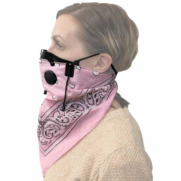 ATV TEK - DUST MASK BANDANNA PINK - Image 1