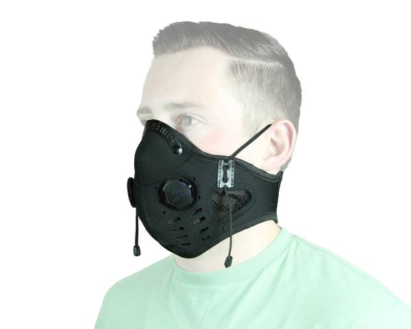 ATV TEK - ELITE SERIES NEOPRENE DUST MASK BLACK - Image 1