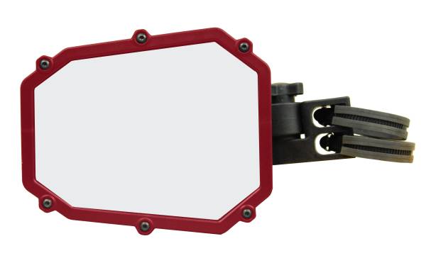 ATV TEK - ELITE SERIES 1 SIDE MIRROR RED REPLACEMENT FRAME - Image 1