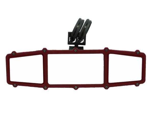 ATV TEK - ELITE SERIES REAR MIRROR RED REPLACEMENT FRAME - Image 1