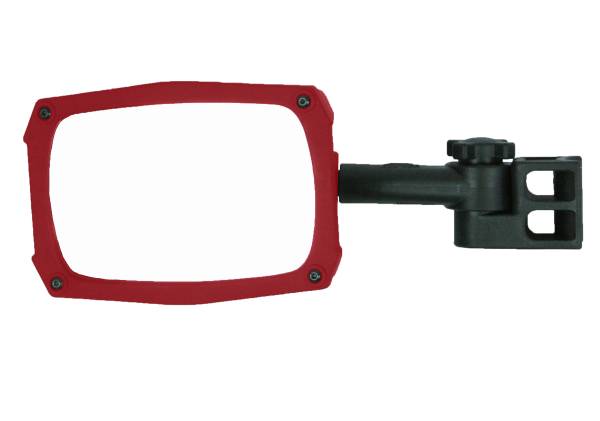 ATV TEK - CLEARVIEW SIDE MIRROR RED REPLACEMENT FRAME - Image 1