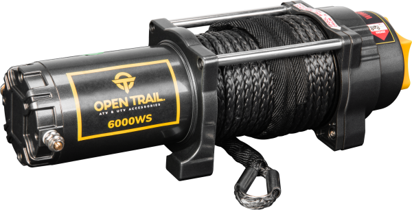 OPEN TRAIL - 6000LB WIDE WINCH SYNTHETIC ROPE - Image 1