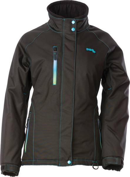 DSG - CRAZE JACKET 3X BLACK/BLUE - Image 1