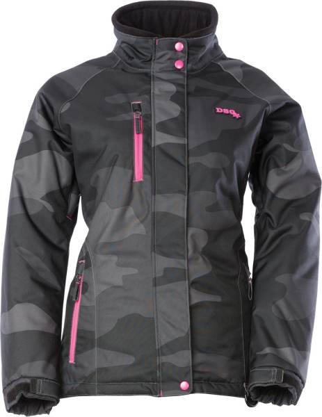 DSG - CRAZE JACKET 5X BLACK/CAMO/PINK - Image 1