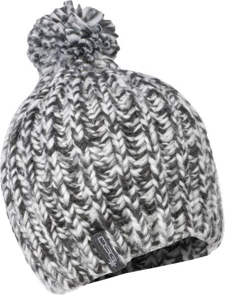 DSG - POM BEANIE (MARLED BLACK/GREY) - Image 1