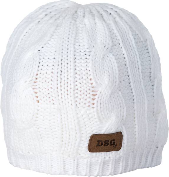 DSG - CABLE KNIT BEANIE (IVORY) - Image 1