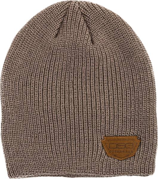 DSG - KNIT BEANIE COOL BROWN - Image 1