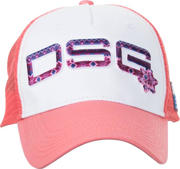 DSG - TRUCKER HAT CORAL/WHITE - Image 1