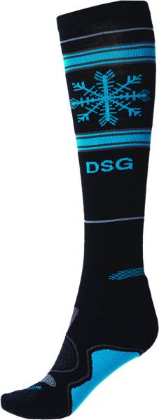 DSG - FLY MER WOOL LW SOCKS BLUE - Image 1