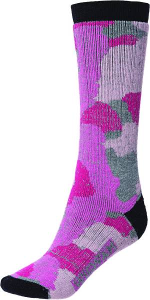 DSG - FLY MER WOOL HW SOCKS CAM PINK - Image 1