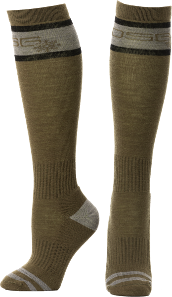 DSG - MID WEIGHT SOCKS DARK OLIVE - Image 1