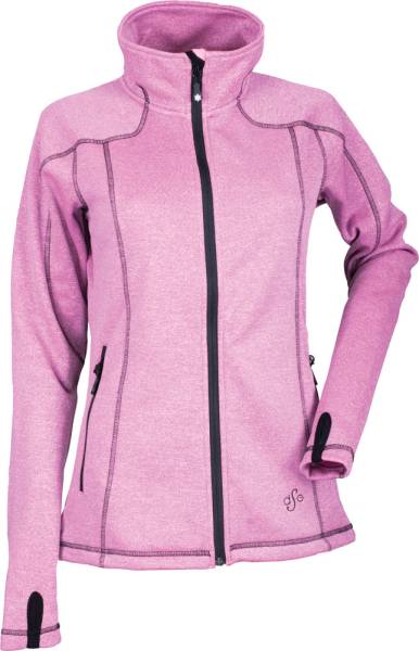 DSG - PERFORMANCE FLEECE PINK HEATHER/BLACK 2X - Image 1