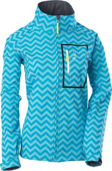 DSG - SOFTSHELL JACKET XS CHEVRON/AQUA BLUE - Image 1