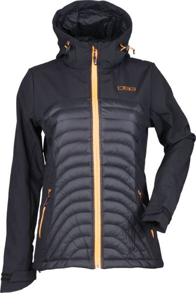 DSG - SOFTSHELL JACKET BLACK/ORANGE 2X - Image 1